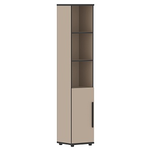 Шкаф высокий USTO UHCS 38.5, мокачино, 384х365х1975 мм